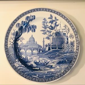 Dinner plate Blue Room collection by SPODE